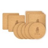 Original Xiaomi Youpin 10 PCS / Set Natural Cork Thermostatic Kitchen Insulation Cup Pads