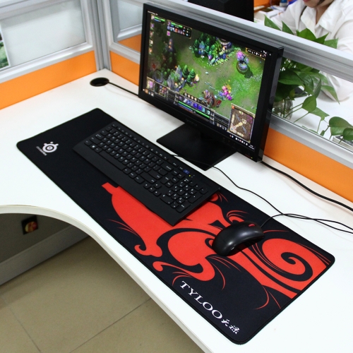 Extended Large Dragon Mantis Gaming and Office Keyboard Mouse Pad
