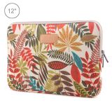 Lisen 12 inch Sleeve Case Ethnic Style Multi-color Zipper Briefcase Carrying Bag