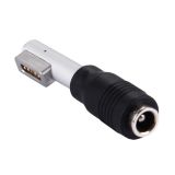 5.5x2.1mm Female to 5 Pin L Style MagSafe 1 Power Adapter for Apple Macbook A1150 A1151 A1172 A1184 A1211 A1370(Black)