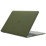 Cream Style Laptop Plastic Protective Case for MacBook Air 13.3 inch A1932 (2018) & A2179 (2020)(Green)