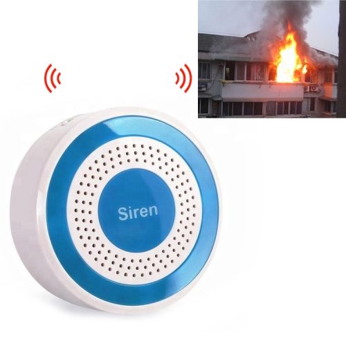 PE-519R Wireless Indoor Alarm Siren with Strobe