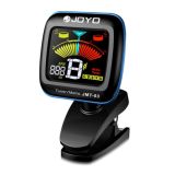 JOYO JMT-03 Portable Clip-on Guitar Tuner Metronome Supports MIC and CLIP Tuning Mode 2-in-1 360-Degree Rotating for Guitar Violin Ukulele (Black)