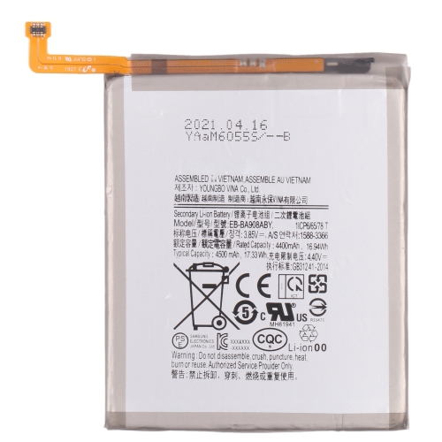 Original 4500mAh EB-BA908ABY Li-ion Battery Replacement for Samsung Galaxy A90 5G SM-A908