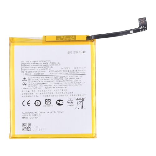 For Motorola One Vision XT1970-1 3500mAh Replacement Li-Polymer Battery KR40