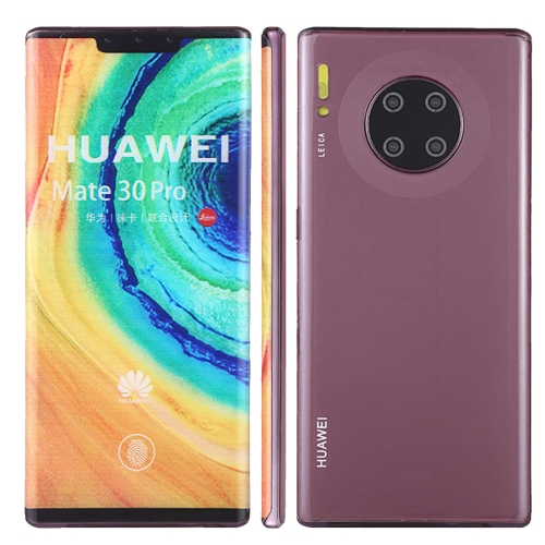 Color Screen Non-Working Fake Dummy Display Model for Huawei Mate 30 Pro(Purple)
