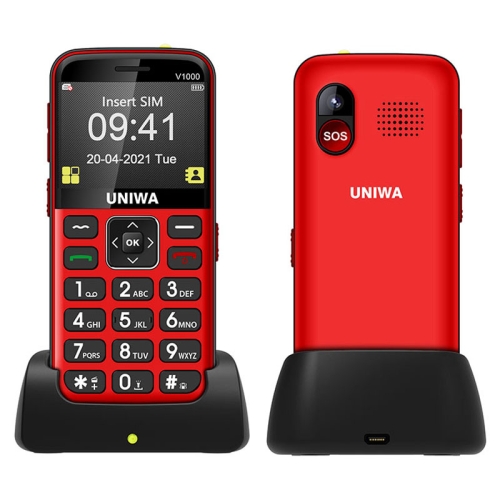 UNIWA V1000 4G Elder Mobile Phone