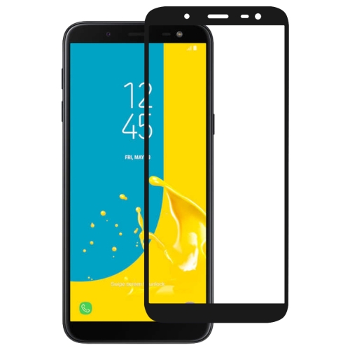 Full Glue Full Cover Screen Protector Tempered Glass film for Galaxy J6 (2018)