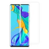 Edge Glue 3D Curved Edge Full Screen Tempered Glass Film for Huawei P30 Pro(Transparent)