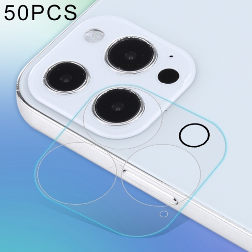 50 PCS HD Rear Camera Lens Protector Tempered Glass Film For iPhone 13 Pro