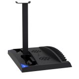 iPega 6 in 1 Game Vertical Stand Multifunctional Cooling Fan Charging Base For PS5