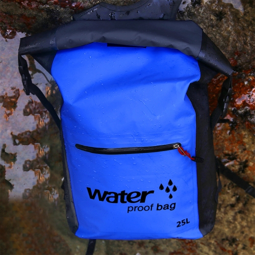 Outdoor Folding Double Shoulder Bag Dry Sack PVC Waterproof  Backpack