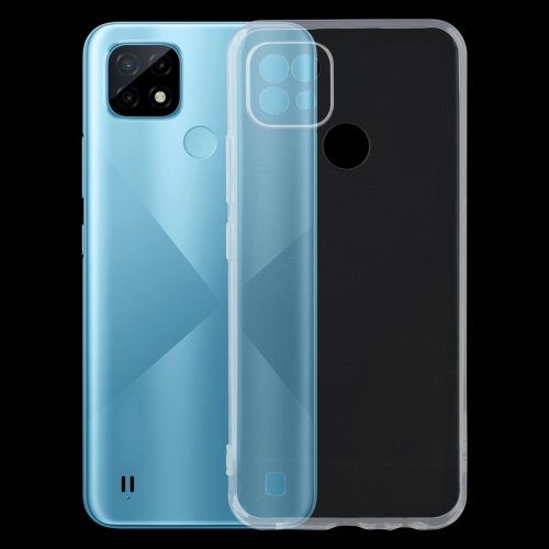 For OPPO Realme C21 0.75mm Ultra-thin Transparent TPU Soft Protective Case (Transparent)