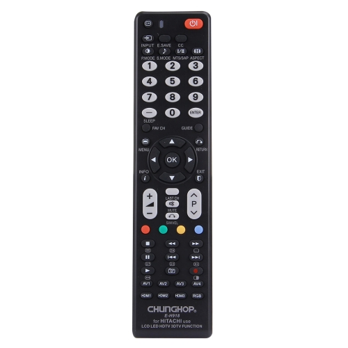 CHUNGHOP E-H918 Universal Remote Controller for HITACHI LED TV / LCD TV / HDTV / 3DTV