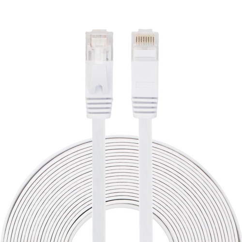 10m CAT6 Ultra-thin Flat Ethernet Network LAN Cable