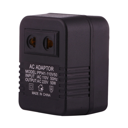110V to 220V 50W AC Power Socket Adapter