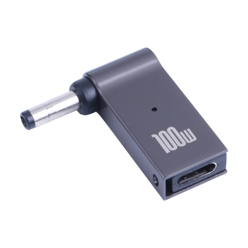 100W USB-C / Type-C Female to DC 4.0x1.7mm Male Computer Charging Adapter for Lenovo