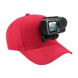 PULUZ Baseball Hat with J-Hook Buckle Mount & Screw for GoPro HERO9 Black / HERO8 Black /7 /6 /5