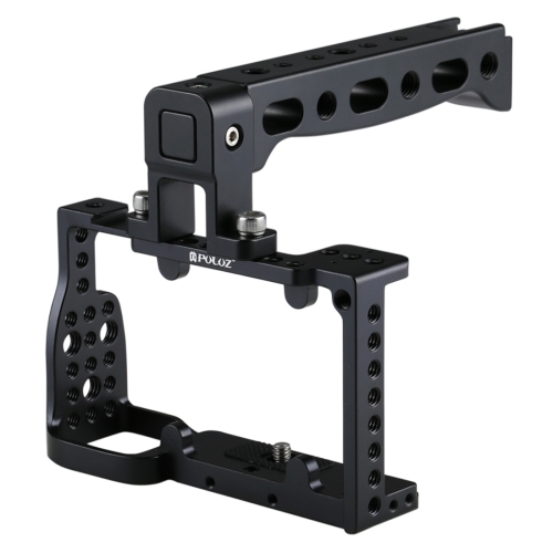 PULUZ Camera Cage Handle Stabilizer for Sony A6300 / A6000(Black)