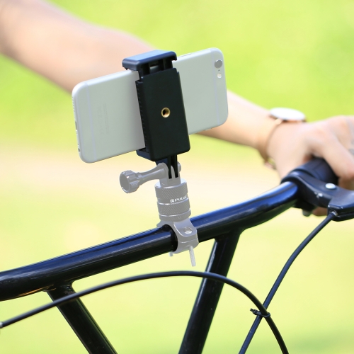 PULUZ Selfie Sticks Tripod Mount Adapter Phone Clamp for iPhone