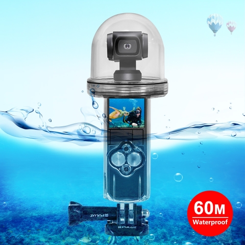 PULUZ 60m Underwater Waterproof Housing Diving Case Cover for DJI Osmo Pocket