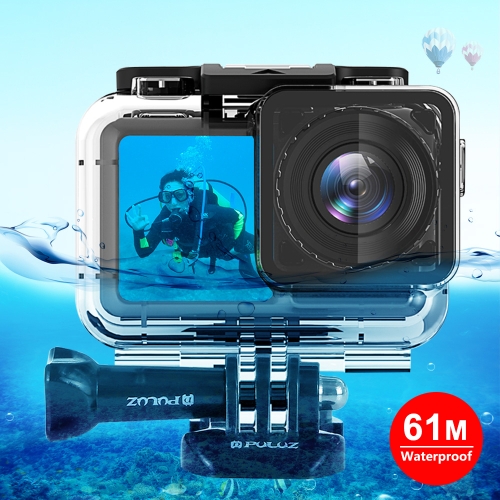 PULUZ 61m Underwater Waterproof Housing Diving Case for DJI Osmo Action