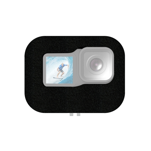 PULUZ for GoPro HERO9 Black Foam Windshield Housing Case(Black)