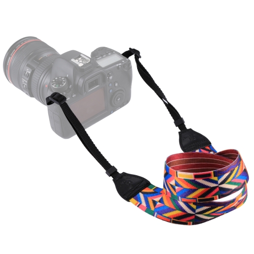 PULUZ Retro Ethnic Style Multi-color Series Shoulder Neck Strap Camera Strap for SLR / DSLR Cameras