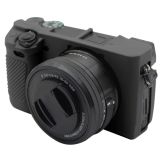 PULUZ Soft Silicone Protective Case for Sony ILCE-6300 / A6400(Black)