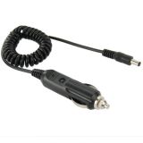 2A 5.5 x 2.1mm DC Power Supply Adapter Plug Coiled Cable Car Charger