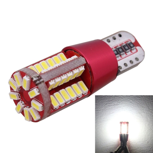 2 PCS T10 5W 285LM White Light 57 SMD 4014 LED Error-Free Canbus Car Clearance Lights Lamp