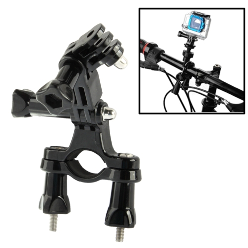 Bike Bicycle Camera Handlebar Bar Mount Holder with 3 Way Pivot Arm for GoPro HERO9 Black / HERO8 Black /7 /6 /5 /5 Session /4 Session /4 /3+ /3 /2 /1