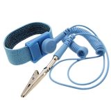 Anti-Static Static-free Wristband Wrist Strap Band ESD Discharge Grounding Tool(Baby Blue)