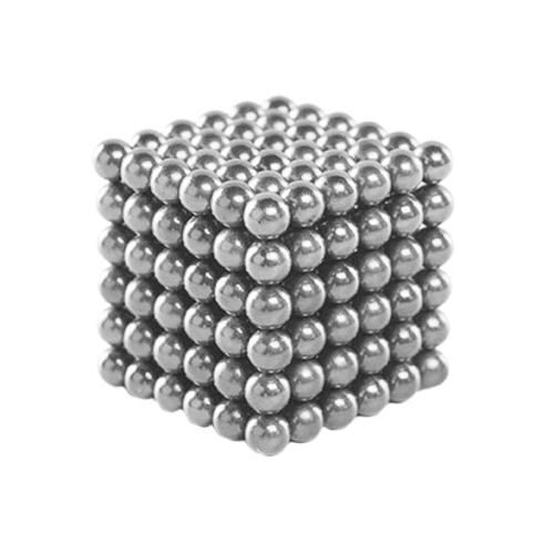 216 PCS Buckyballs Magnetic Balls / Magic Puzzle Magnet Balls(Silver)