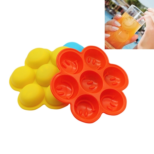 Smile Pattern Silicon Ice Cube Tray Ice Mold