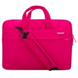 POFOKO 15.4 inch Portable Single Shoulder Laptop Bag for Laptop(Magenta)