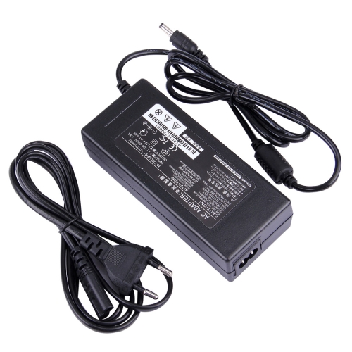 EU Plug AC Adapter for LED Rope Light with 5.5 x 2.1mm DC Power Adapter