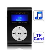 TF (Micro SD) Card Slot MP3 Player with LCD Screen