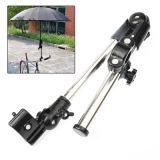 Bicycle Bike Wheelchair Stroller Chair Umbrella Connector Holder Mount Stand(Black)