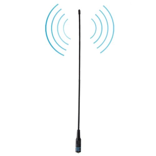 NAGOYA NA-771 144/430MHz Dual Band Flexible Spring Whip SMA-F Handheld Radio Antenna for Walkie Talkie