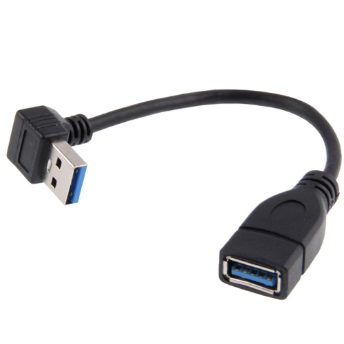 USB 3.0 Down Angle 90 degree  Extension Cable Male to Female Adapter Cord