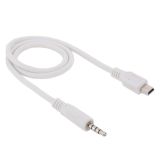 3.5mm Male to Mini USB Male Audio AUX Cable