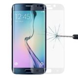 0.3mm 9H Surface Hardness 3D Curved Surface Full Screen Cover Explosion-proof Tempered Glass Film for Galaxy S6 Edge+ / G928(Transparent)