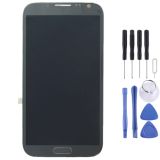 Original LCD Display + Touch Panel with Frame for Galaxy Note II / N7105(Grey)