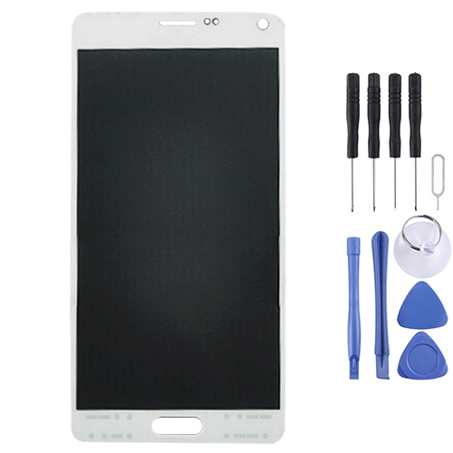 Original LCD Display + Touch Panel for Galaxy Note 4 / N9100 / N910F / N910K / N910L / N910S / N910C / N910FD / N910FQ / N910H / N910G / N910U / N910W8(White)