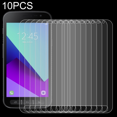 10 PCS for Galaxy Xcover 4 / G390F 0.26mm 9H Surface Hardness Explosion-proof Non-full Screen Tempered Glass Screen Film