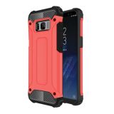 For Galaxy S8 Rugged Armor TPU + PC Combination Case(Red)