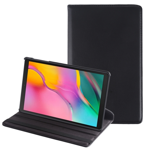 Litchi Texture Horizontal Flip 360 Degrees Rotation Leather Case for Galaxy Tab A 10.1 (2019) T510 / T515