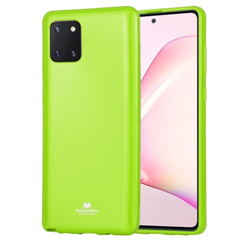GOOSPERY JELLY Full Coverage Soft Case For Galaxy Note 10 Lite (Green)