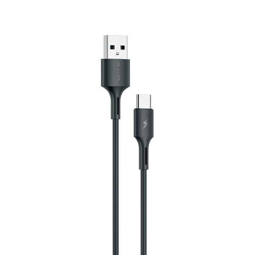 WK WDC-136 USB to Type-C / USB-C 3A Fast Charing Data Cable(Black)